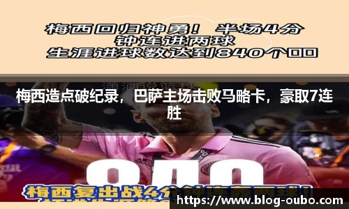 梅西造点破纪录，巴萨主场击败马略卡，豪取7连胜
